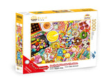 Candy Collection 1000 Piece Jigsaw Puzzle by Brain Tree Games