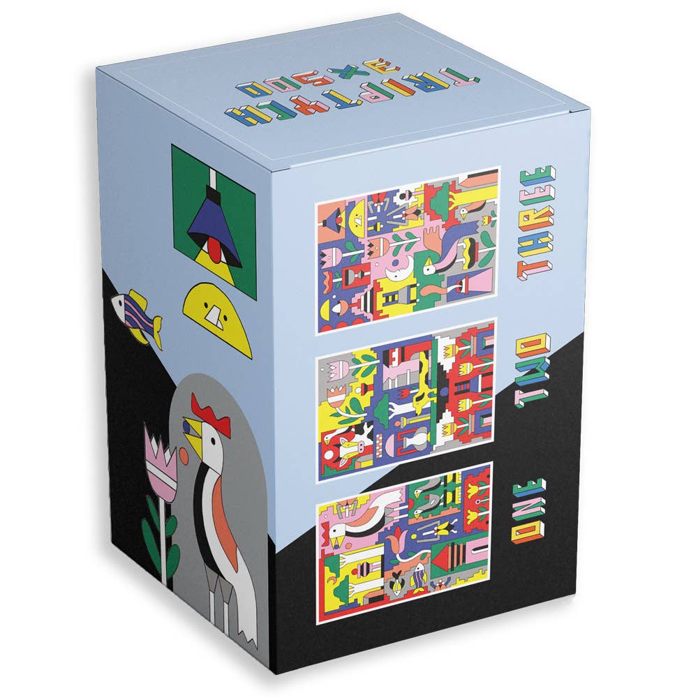 Triptych Jigsaw Puzzles Box Set by Cloudberries - 3 x 500 Piece Puzzles