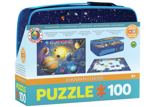 The Solar System Lunch Bag 100 Piece Jigsaw Puzzle by Eurographics - Educational & Fun