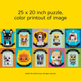 LEGO Pet Pals 1000 Piece Jigsaw Puzzle – Cute BrickHeadz Pets!