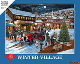 The Winter Village 1000-Piece Jigsaw Puzzle by Willow Creek Press