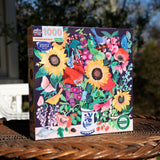 Summer Bouquet 1000 Piece Puzzle by eeBoo