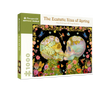 The Ecstatic Kiss of Spring 1000 piece puzzle by Pomegranate - vibrant surrealist scene by Tino Rodriguez & Virgo Paraiso