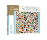 Tree of Life 500 piece puzzle by Pomegranate and artist, Charley Harper - diverse plants and animals by Charley Harper