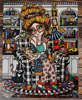 Completed Crazy Cat Lady puzzle by JaCaRou