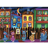 Cats Night Out 1000 Piece Jigsaw Puzzle by JaCaRou