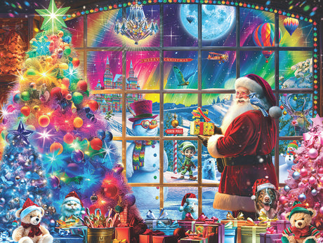 Christmas Magic 1000 Piece Jigsaw Puzzle by Springbok - Whimsical Holiday Delight