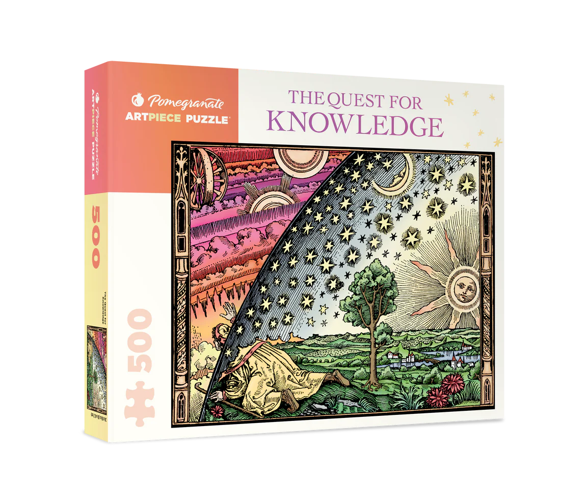 The Quest for Knowledge 500-Piece Jigsaw Puzzle by Pomegranate