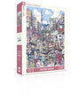 Box for The Big Mikan puzzle featuring Max Tilse’s detailed Tokyo illustration by New York Puzzle Company