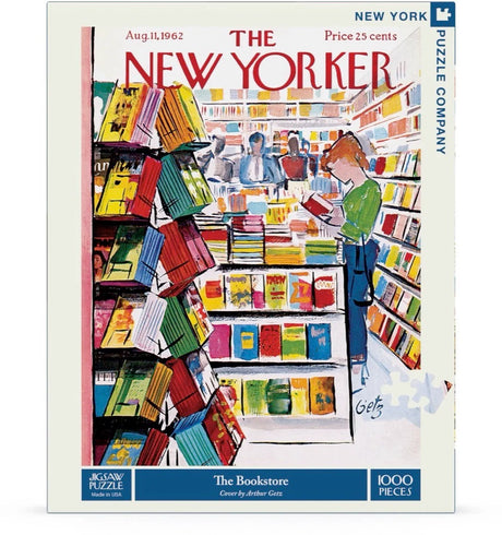 The Bookstore 1000 Piece Jigsaw Puzzle by New York Puzzle Company