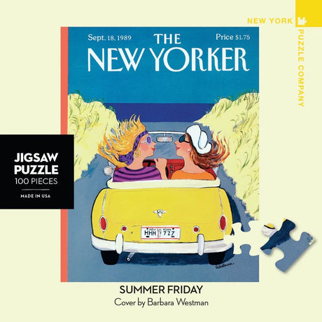Summer Friday Mini 100 Piece Mini Puzzle by New York Puzzle Company