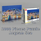 Aegean Sea Landscape Jigsaw Puzzle - 1000 Pieces by GXF Toys