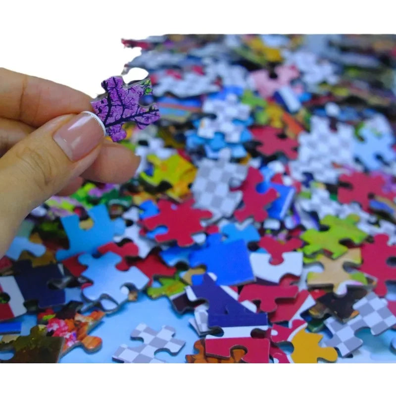 Dogs Having Fun 1000 Piece Jigsaw Puzzle by Huadada