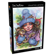 Winter Warmth 1000 piece puzzle by JaCaRou featuring Christine Karron’s artwork