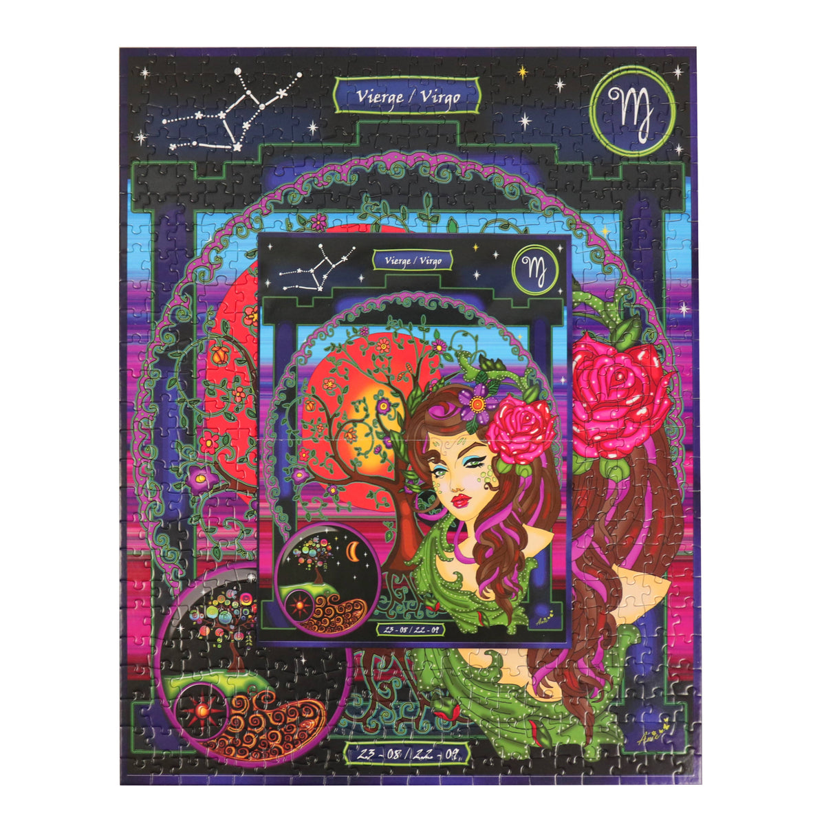 Earth Signs Multipack - 3 Puzzles, 500 Pieces Each by JaCaRou Puzzles