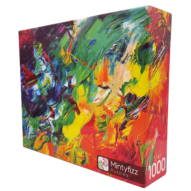 Painter's Palette 1000 piece jigsaw puzzle by MintyFizz