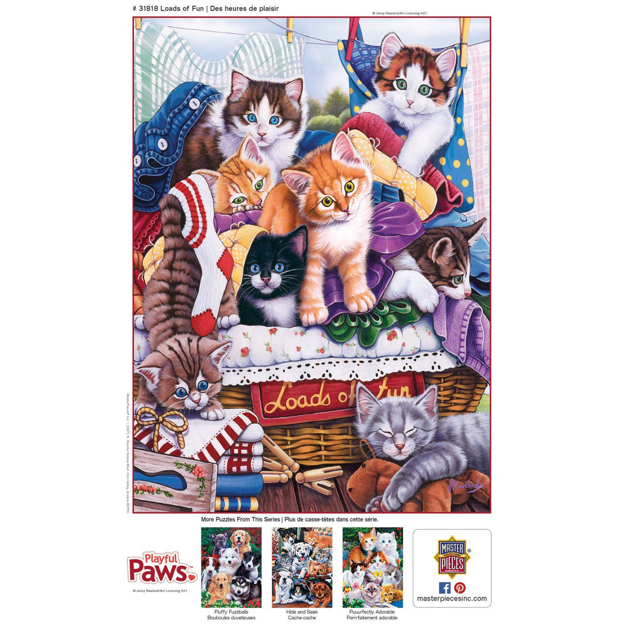 Playful Paws - Loads of Fun 300 Piece EZ Grip Puzzle by MasterPieces