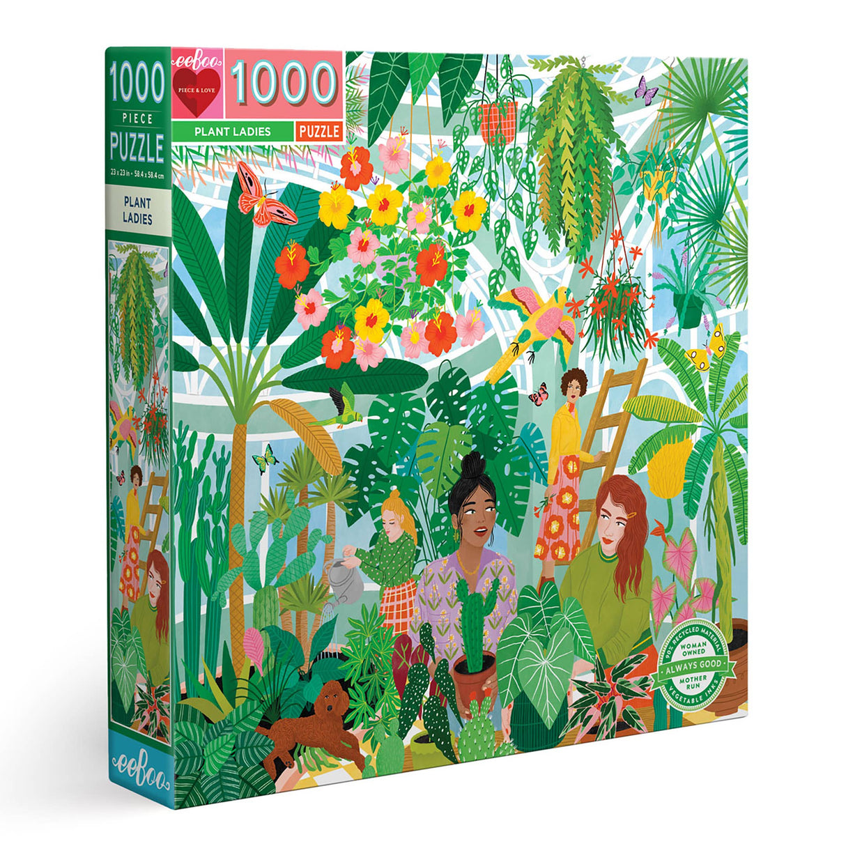 Plant Ladies 1000 Piece Puzzle by eeBoo