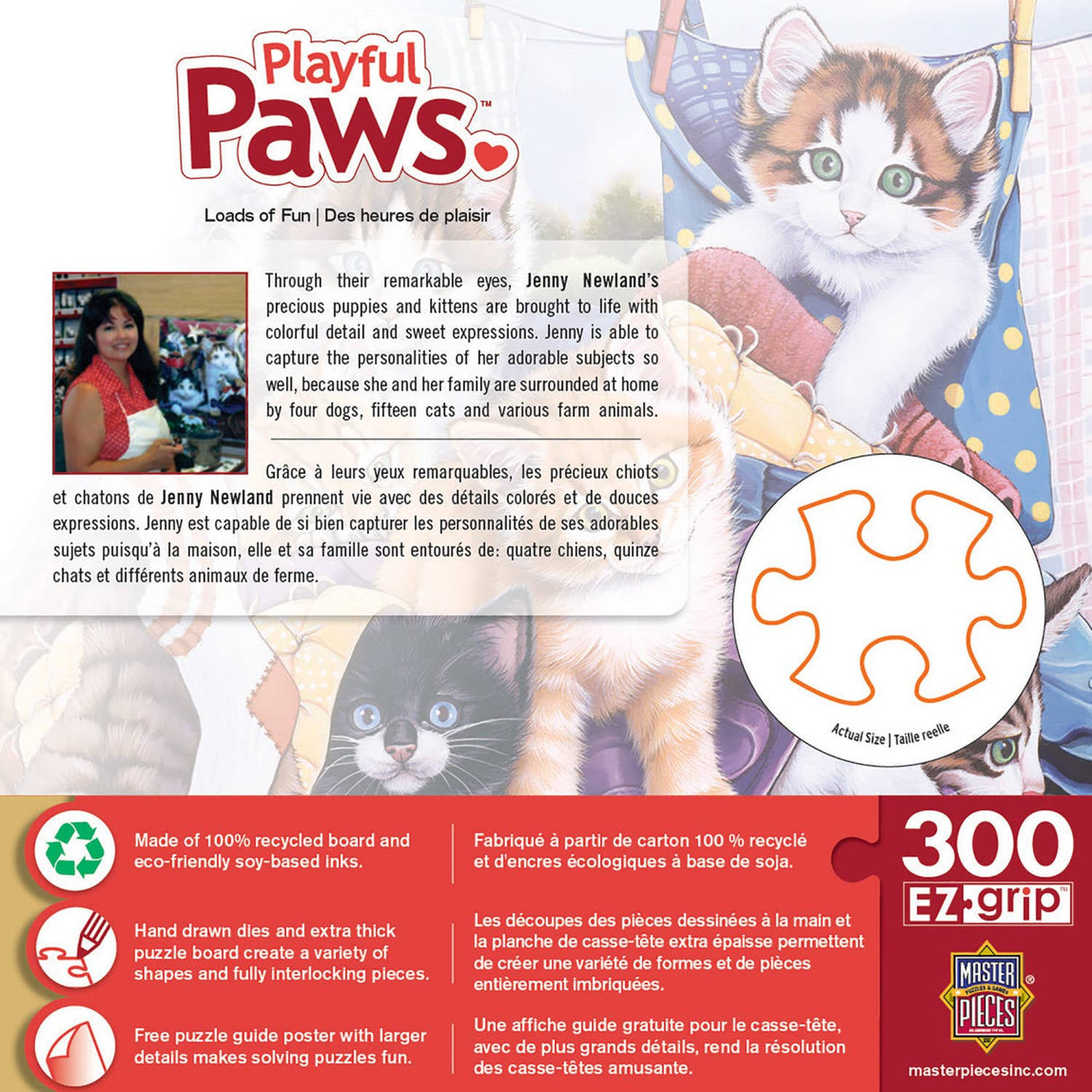 Playful Paws - Loads of Fun 300 Piece EZ Grip Puzzle by MasterPieces