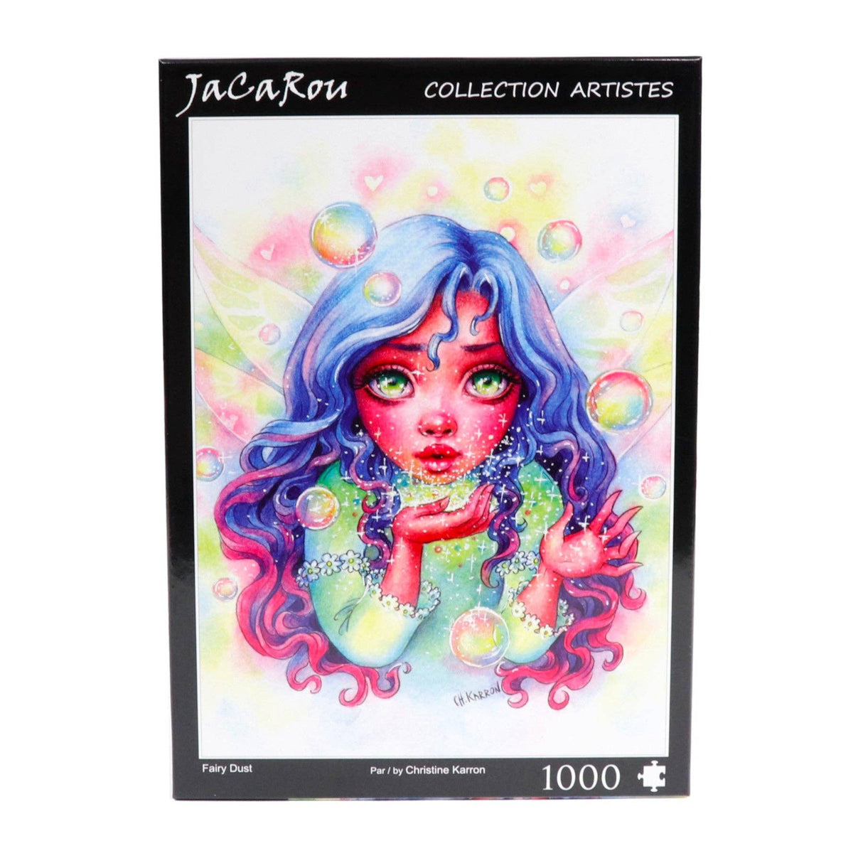 JaCaRou Fairy Dust jigsaw puzzle with 1000 pieces and fairy-themed design