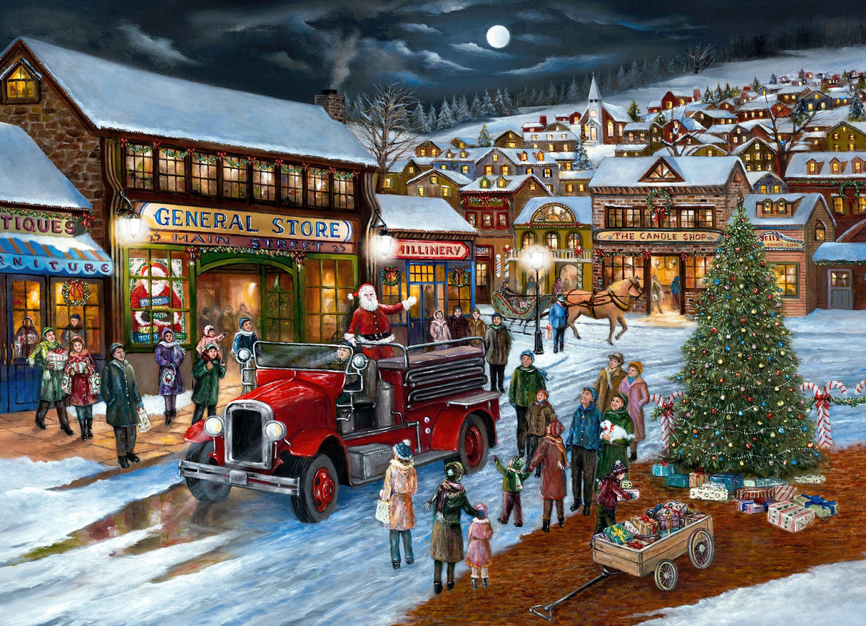 The Winter Village 1000-Piece Jigsaw Puzzle by Willow Creek Press