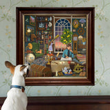 Alchemist's Library 1000 Piece Square Puzzle by eeBoo - eeBoo - Jigsaw Puzzles - The Puzzle Center - 