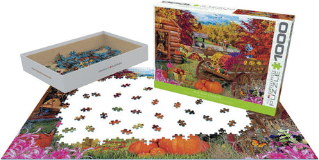 Autumn Garden 1000 Piece Jigsaw Puzzle by Eurographics - Eurographics - Jigsaw Puzzles - The Puzzle Center - 