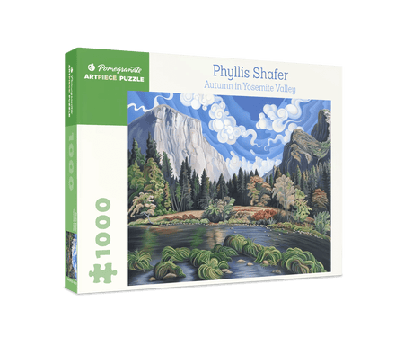 Autumn in Yosemite Valley 1000 - Piece Jigsaw Puzzle by Pomegranate - Phyllis Shafer Art - Pomegranate - Jigsaw Puzzles - The Puzzle Center - 