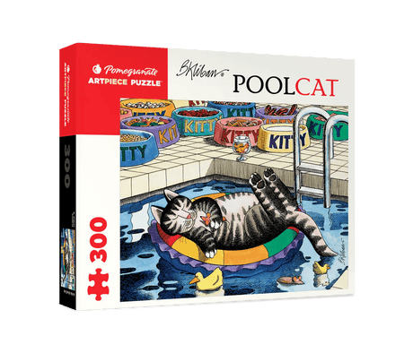 B. Kliban: PoolCat 300 - piece Jigsaw Puzzle by Pomegranate - Pomegranate - Jigsaw Puzzles - The Puzzle Center - 