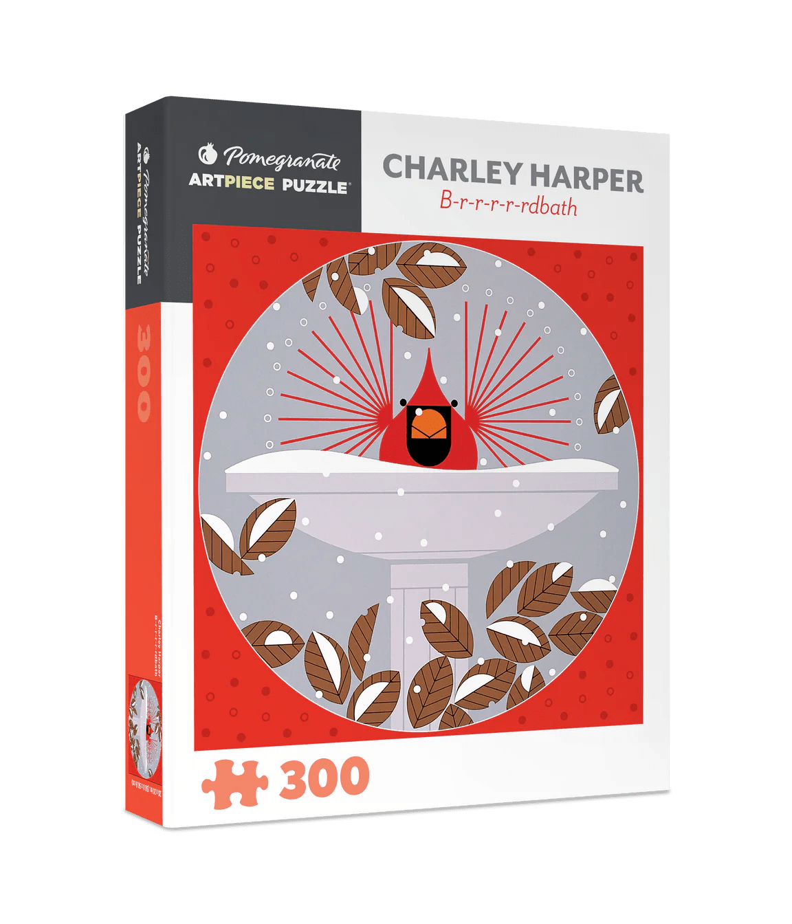 B - r - r - r - r - rdbath 300 - Piece Jigsaw Puzzle by Pomegranate - Charley Harper Art - Pomegranate - Jigsaw Puzzles - The Puzzle Center - 