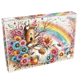 Beehive of Harmony 1000 Piece Jigsaw Puzzle by Delfy Puzzles - Delfy - Jigsaw Puzzles - The Puzzle Center