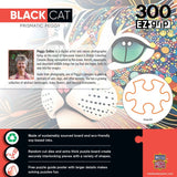 Black Cats - Prismatic Peggy 300 Piece EZ Grip Jigsaw Puzzle by Masterpieces Puzzles - Masterpieces Puzzles - Jigsaw Puzzles - The Puzzle Center