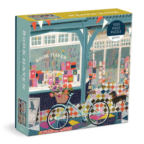 Book Haven 1000 Piece Jigsaw Puzzle by Galison - Galison - Jigsaw Puzzles - The Puzzle Center