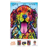 Dog is Love - Dean Russo 300 Piece EZ Grip Puzzle by MasterPieces