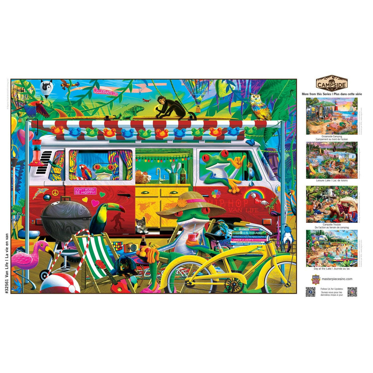 Campside - Van Life 300 Piece EZ Grip Jigsaw Puzzle by Masterpieces Puzzles - Masterpieces Puzzles - Jigsaw Puzzles - The Puzzle Center