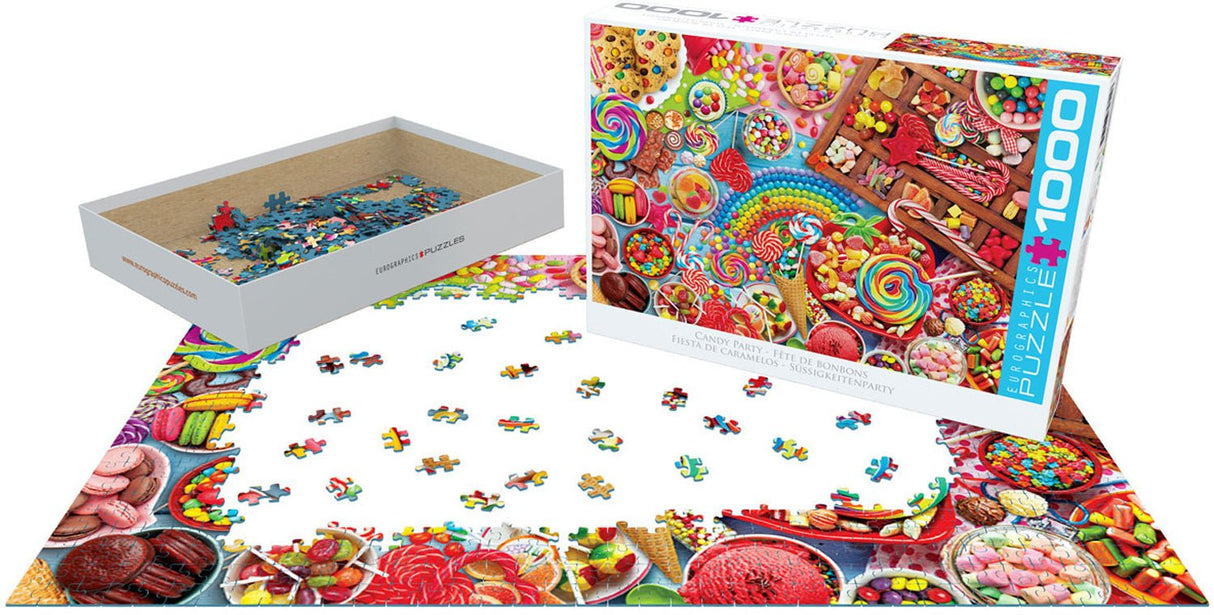 Candy Party 1000 Piece Jigsaw Puzzle by Eurographics - Eurographics - Jigsaw Puzzles - The Puzzle Center - 