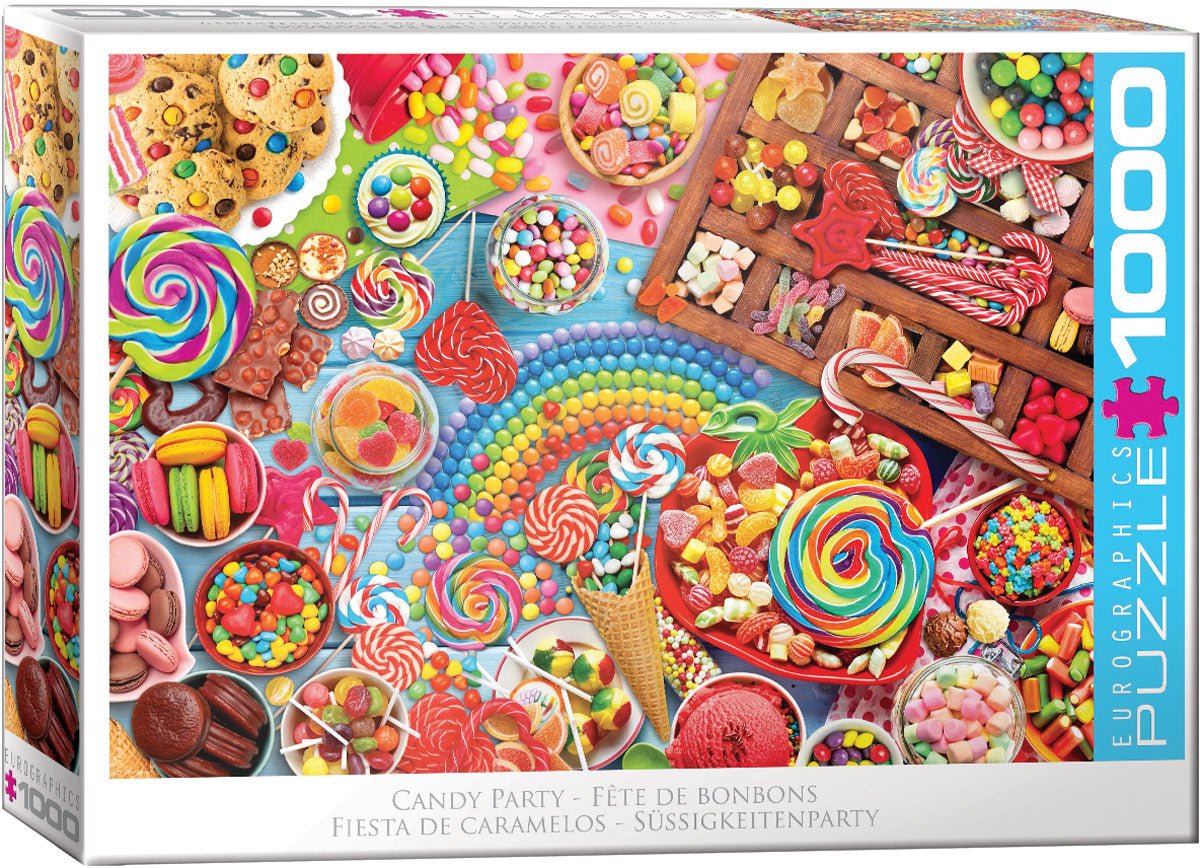 Candy Party 1000 Piece Jigsaw Puzzle by Eurographics - Eurographics - Jigsaw Puzzles - The Puzzle Center - 