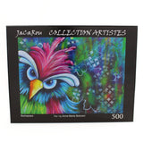 Colorful and abstract 500 piece puzzle by JaCaRou with vibrant art design