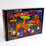 JaCaRou’s Hiding in My Garden jigsaw puzzle with whimsical garden scene