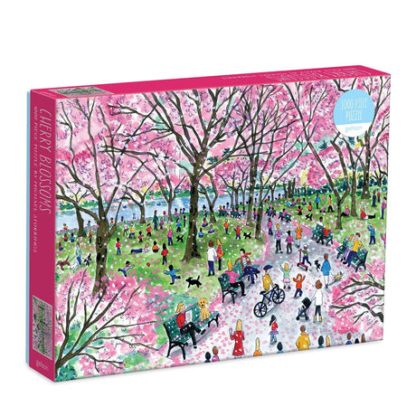 Cherry Blossoms 1000 Piece Jigsaw Puzzle by Galison and Michael Storrings - Galison - Jigsaw Puzzles - The Puzzle Center