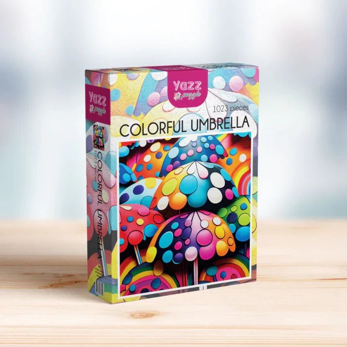 Colorful Umbrella 1000 Piece Jigsaw Puzzle – Yazz Puzzles - Yazz - Jigsaw Puzzles - The Puzzle Center - 