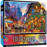 Colorscapes - New Orleans Style 1000 Piece Puzzle by Masterpieces Puzzles - Masterpieces Puzzles - Jigsaw Puzzles - The Puzzle Center