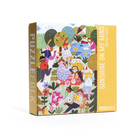 Sunshine On My Mind 500 Piece Picnic Puzzle by Puzzlefolk