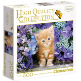 Ginger Cat - 500 Piece Jigsaw Puzzle by Clementoni