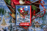 Delivering Christmas 500 Piece Jigsaw Puzzle by Springbok Puzzles - Springbok Puzzles - Jigsaw Puzzles - The Puzzle Center - 