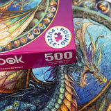 Dragon Heart 500 Piece Round Jigsaw Puzzle by Springbok Puzzles - Springbok Puzzles - Jigsaw Puzzles - The Puzzle Center - 