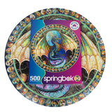 Dragon Heart 500 Piece Round Jigsaw Puzzle by Springbok Puzzles - Springbok Puzzles - Jigsaw Puzzles - The Puzzle Center - 