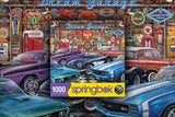 Dream Garage 1000 Piece Jigsaw Puzzle by Springbok Puzzles - Classic Car Puzzle - Springbok Puzzles - Jigsaw Puzzles - The Puzzle Center - 