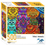 Colorful Animals 500 Pieces Jigsaw Puzzle by Brain Tree Games