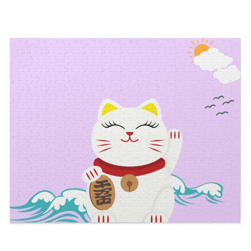 Lucky Cat Jigsaw Puzzle 500-Piece by Onetify